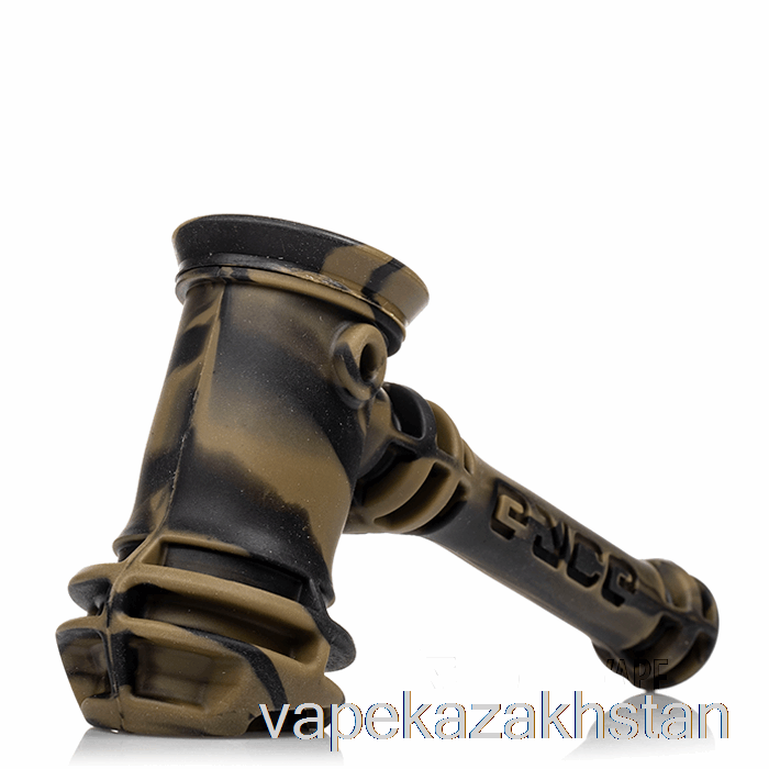 Vape Smoke Eyce Hammer Silicone Bubbler Whiskey (Black / Brown)